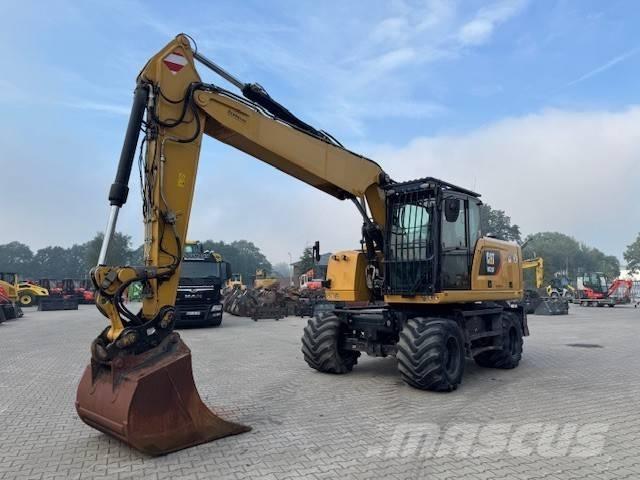 CAT M 320 F Pelle sur pneus