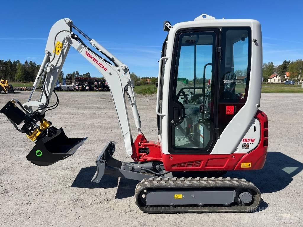 Takeuchi TB 216 A Mini pelle < 7t