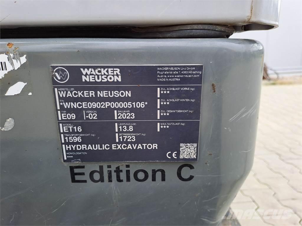 Wacker Neuson ET16 Pelle sur chenilles