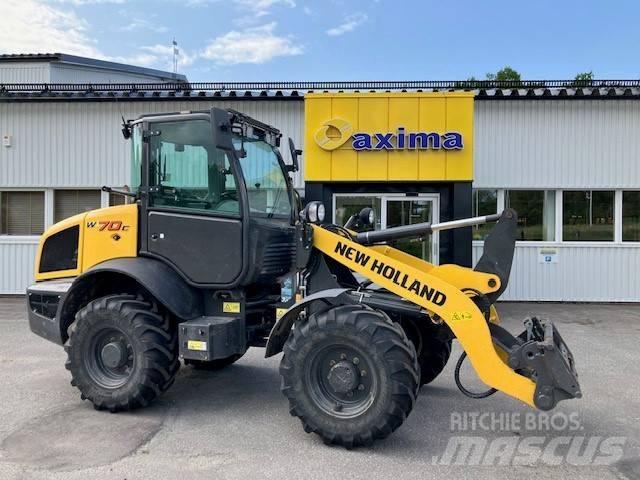 New Holland W70c Chargeuse sur pneus
