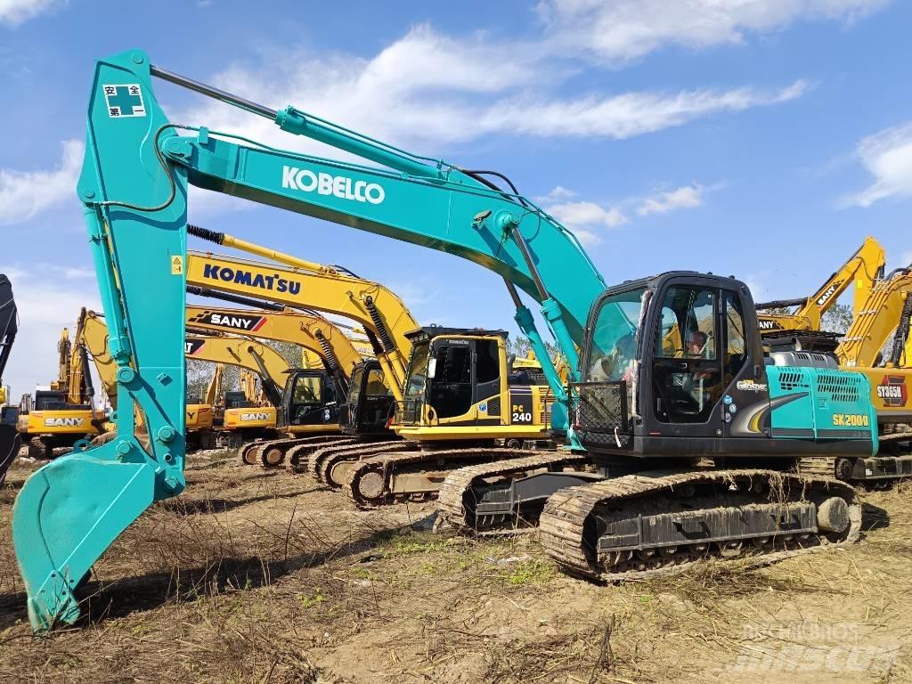 Kobelco SK200D Pelle sur chenilles
