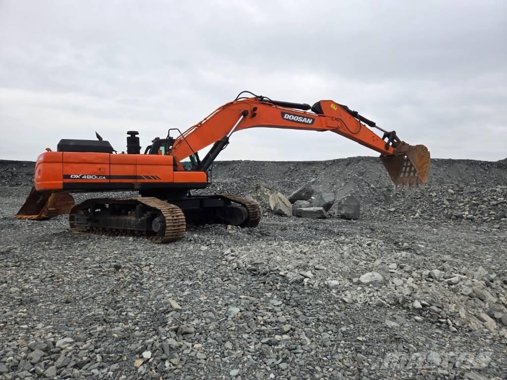 Doosan DX 480 LCA Pelle sur chenilles
