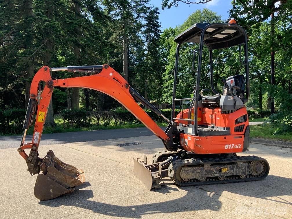 Kubota U 17-3 Mini pelle < 7t