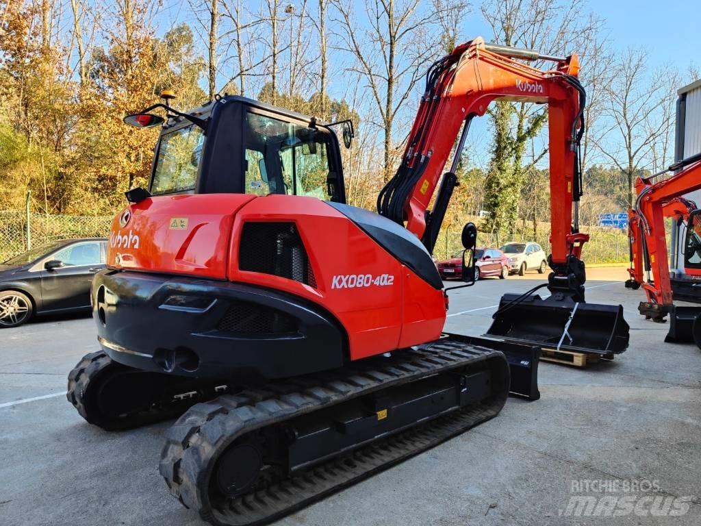Kubota KX080-4a2 Mini pelle 7t-12t