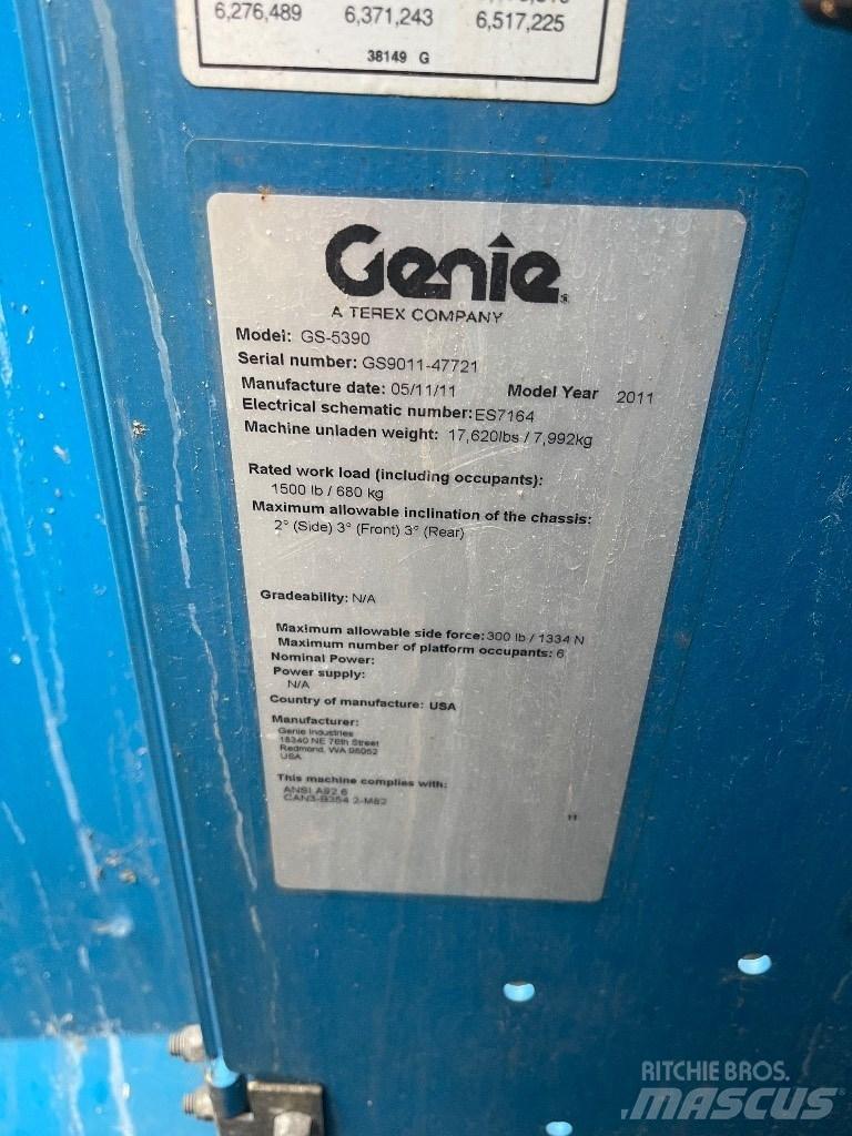 Genie GS 5390 Nacelle ciseaux