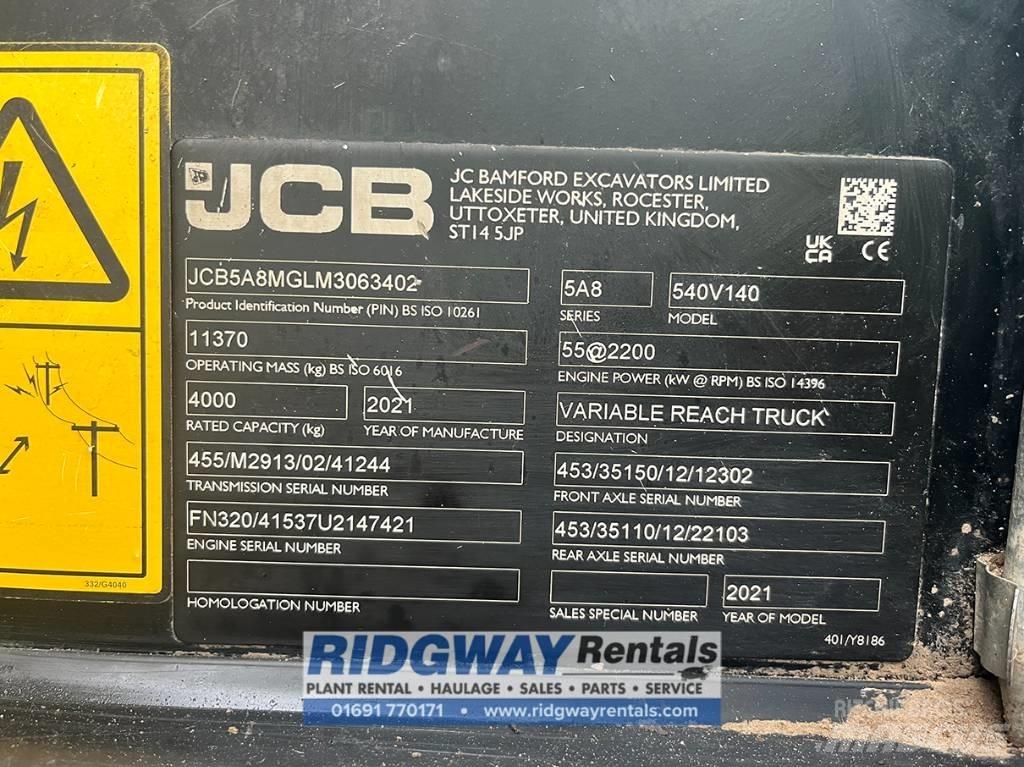 JCB 540-140 Chariot télescopique