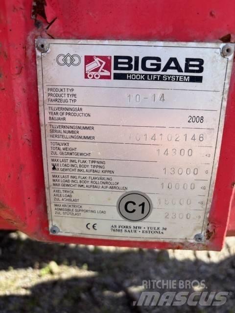 Bigab 10-14 Remorque à bras