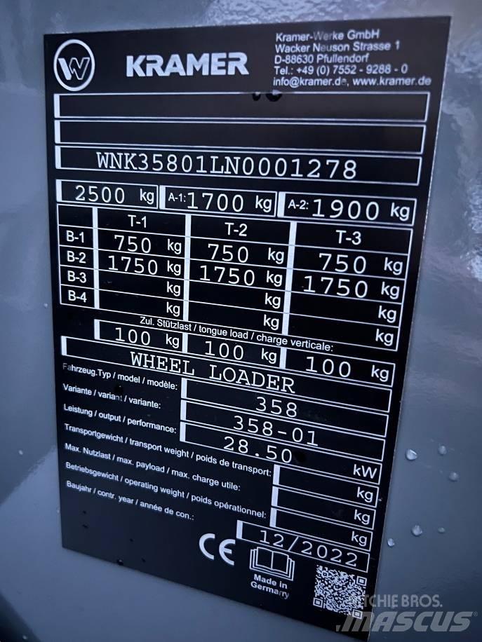 Kramer 5040 Chargeuse sur pneus