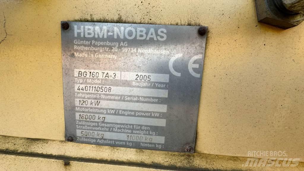 HBM-Nobas GB160TA-3 Niveleuse