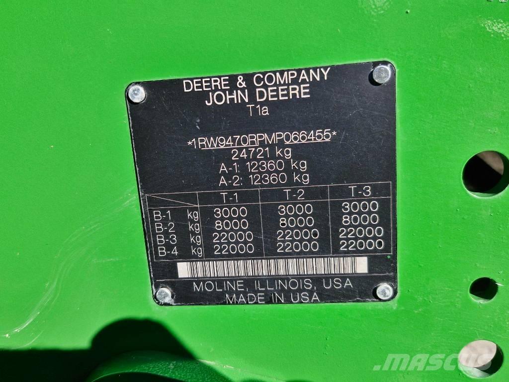John Deere 9470 R Tracteur