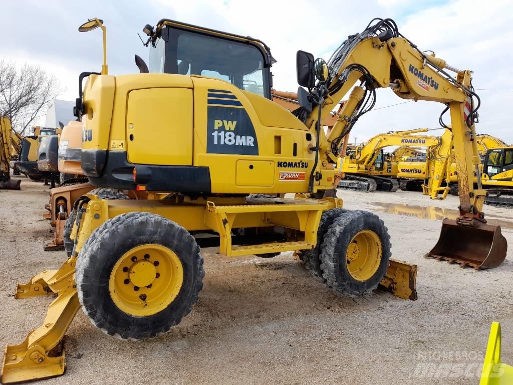 Komatsu PW118MR-8 Pelle sur pneus