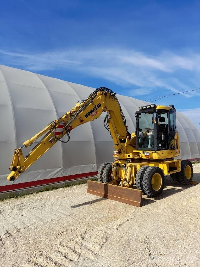 Komatsu PW118MR-8 Pelle sur pneus