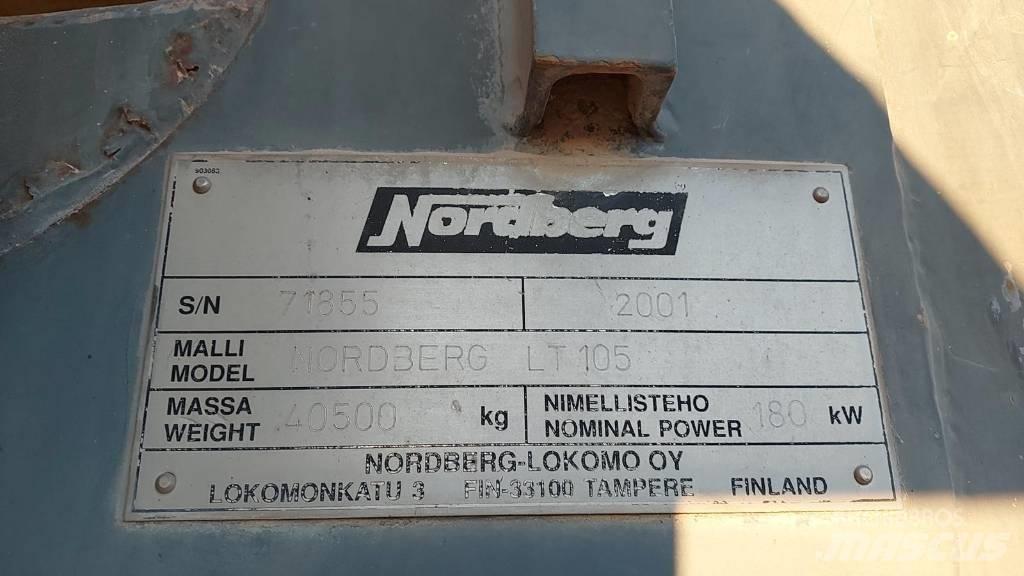 Metso Nordberg LT105 Concasseur mobile