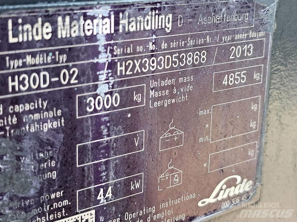 Linde H30D-02 Chariots diesel