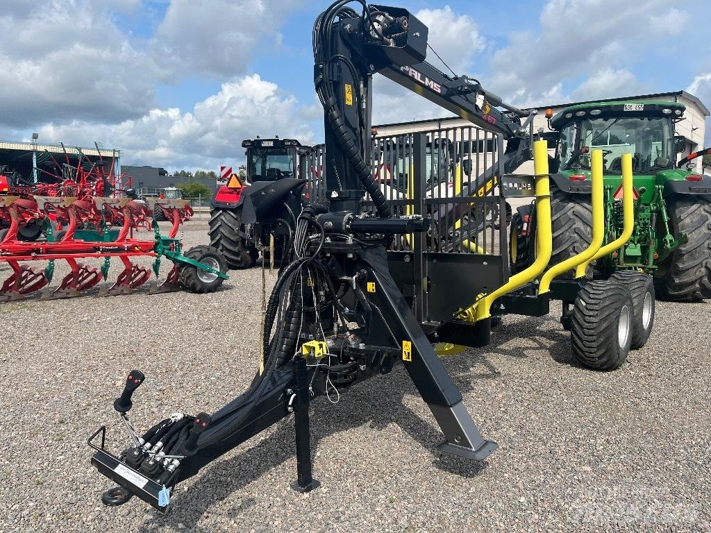 Palms P3.67-V9S Remorque forestière avec grue