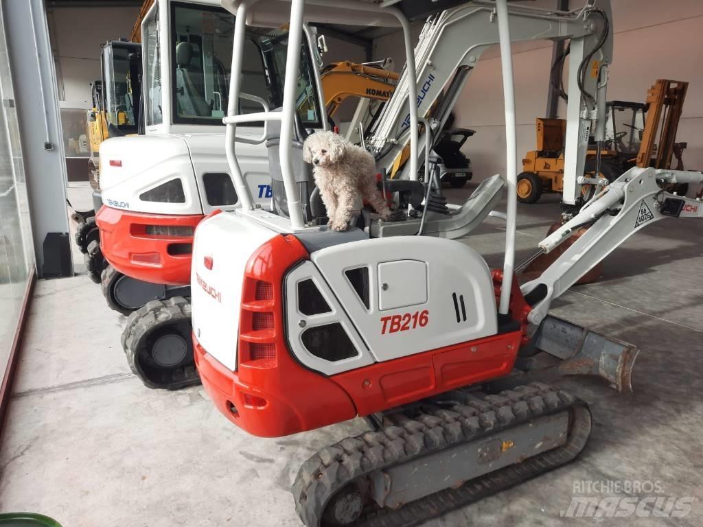 Takeuchi TB216 Mini pelle < 7t