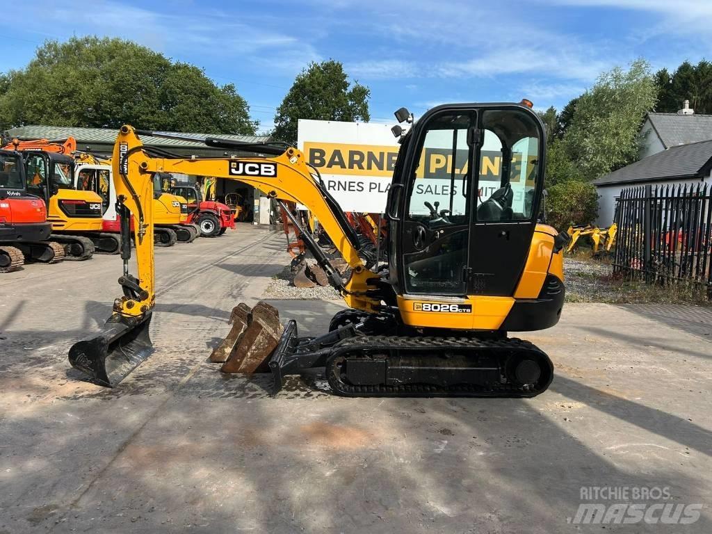 JCB 8026 CTS Mini pelle < 7t
