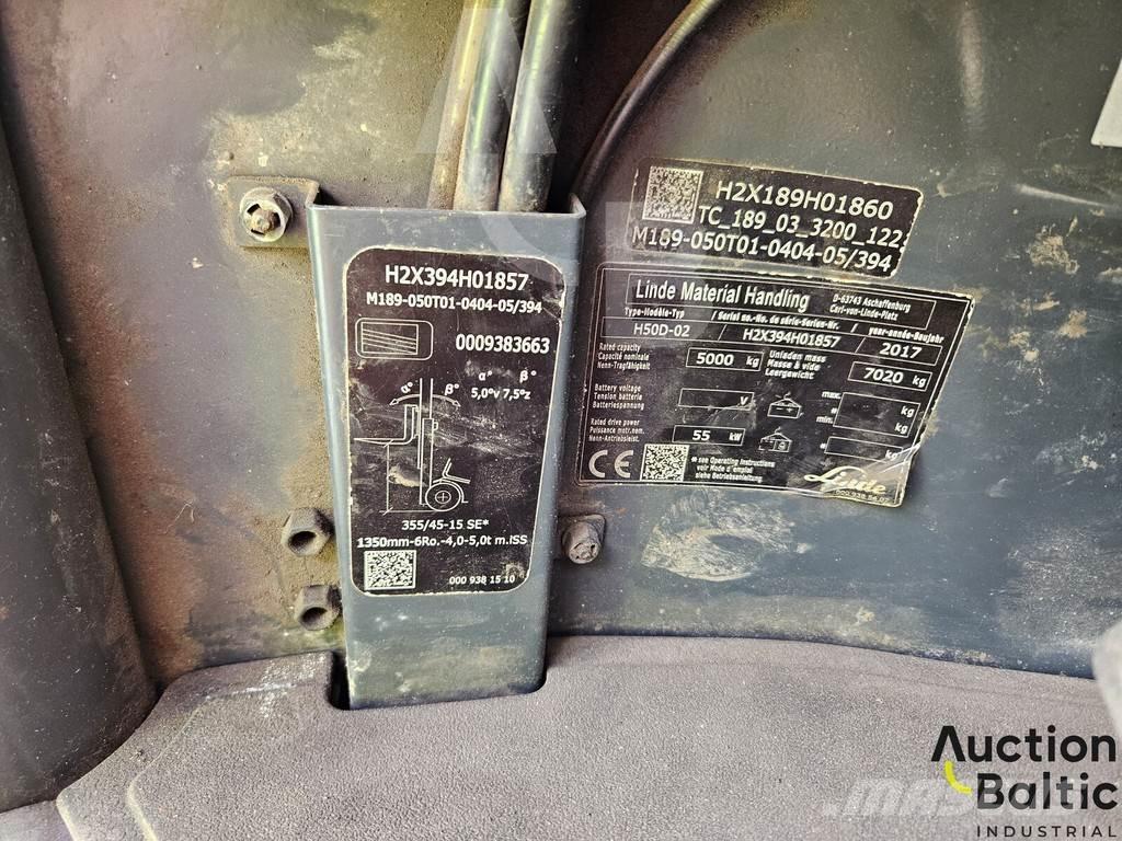 Linde H50D-02 Chariots diesel