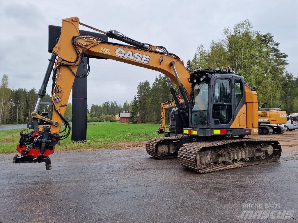 CASE CX 145 D SR LC Pelle sur chenilles
