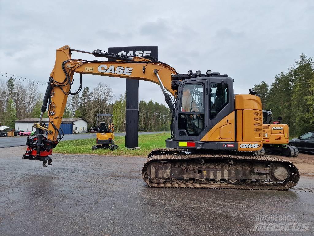 CASE CX 145 D SR LC Pelle sur chenilles