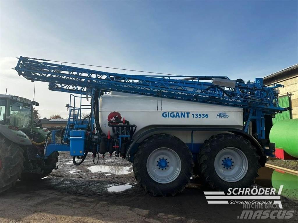 Agrio GIGANT 13500 Pulvérisateurs traînés