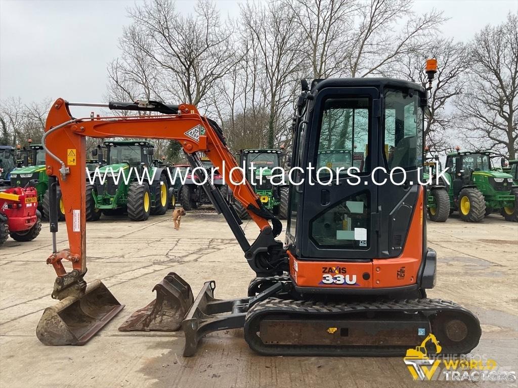Hitachi ZX 33 U Mini pelle < 7t