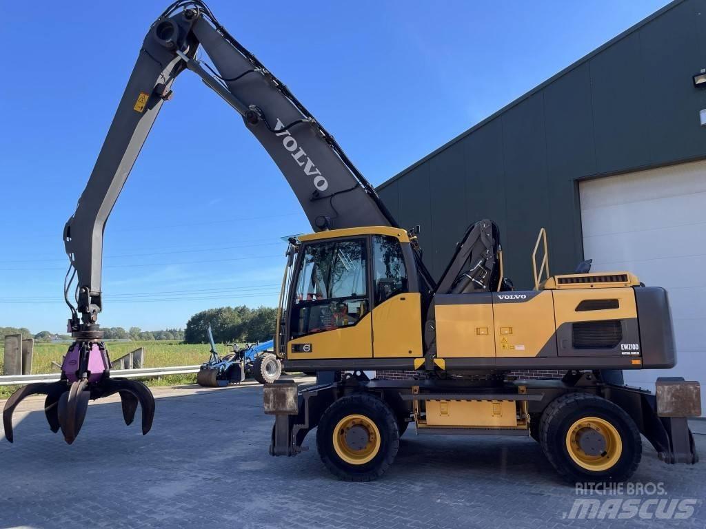 Volvo EW 210 MH Pelle à déchets