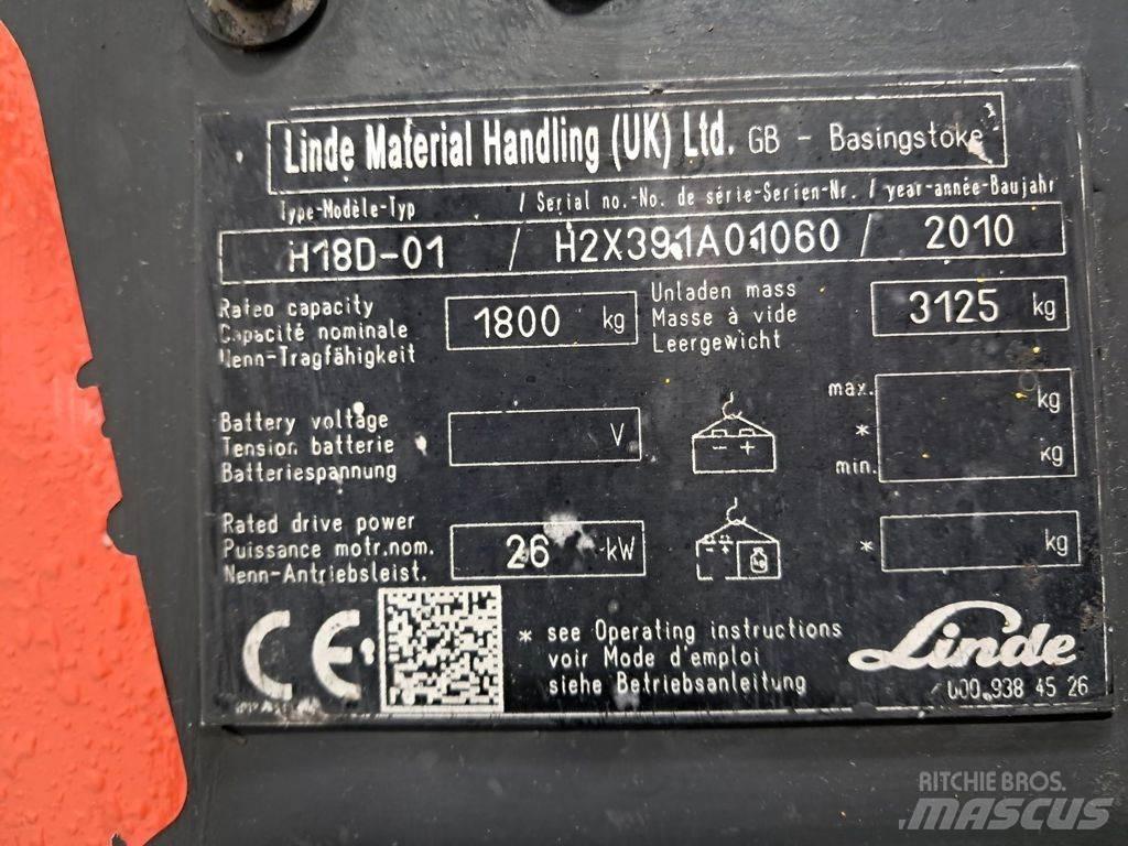 Linde H18D-01 Chariots diesel