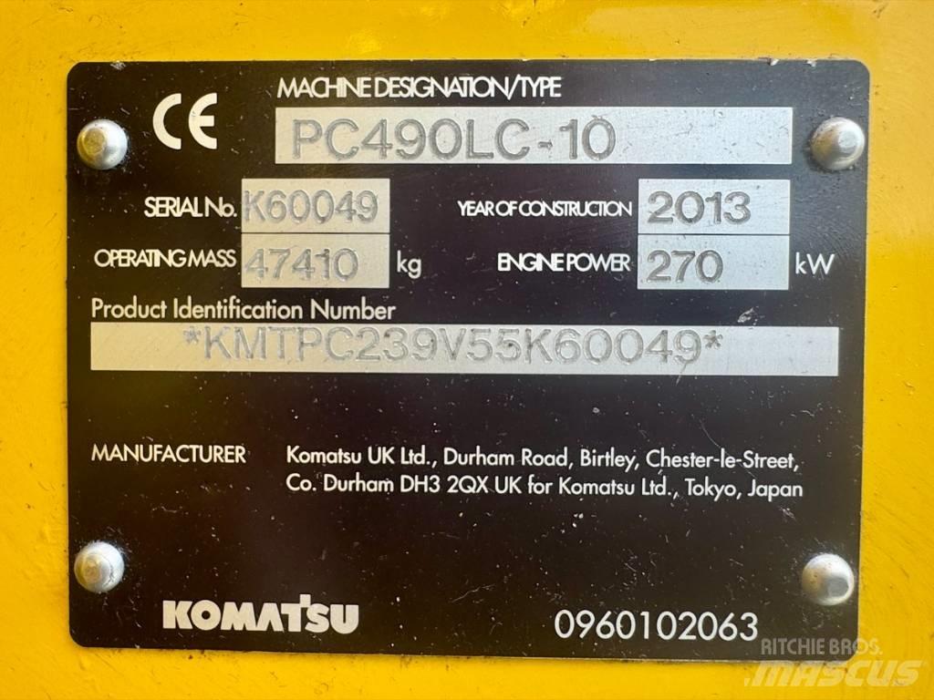 Komatsu PC 490 LC-10 Pelle sur chenilles