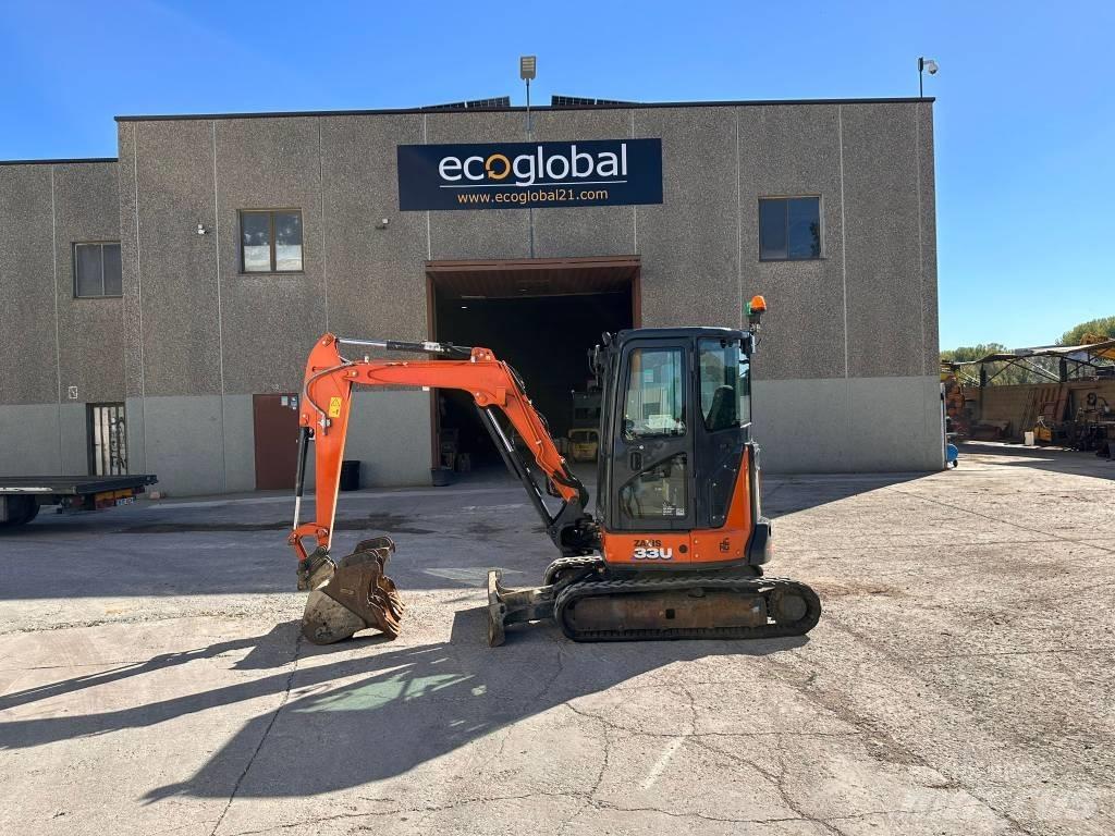 Hitachi ZX 33 U-6 Mini pelle < 7t