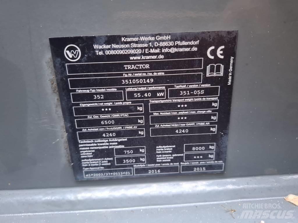 Kramer 8085 Chargeuse sur pneus