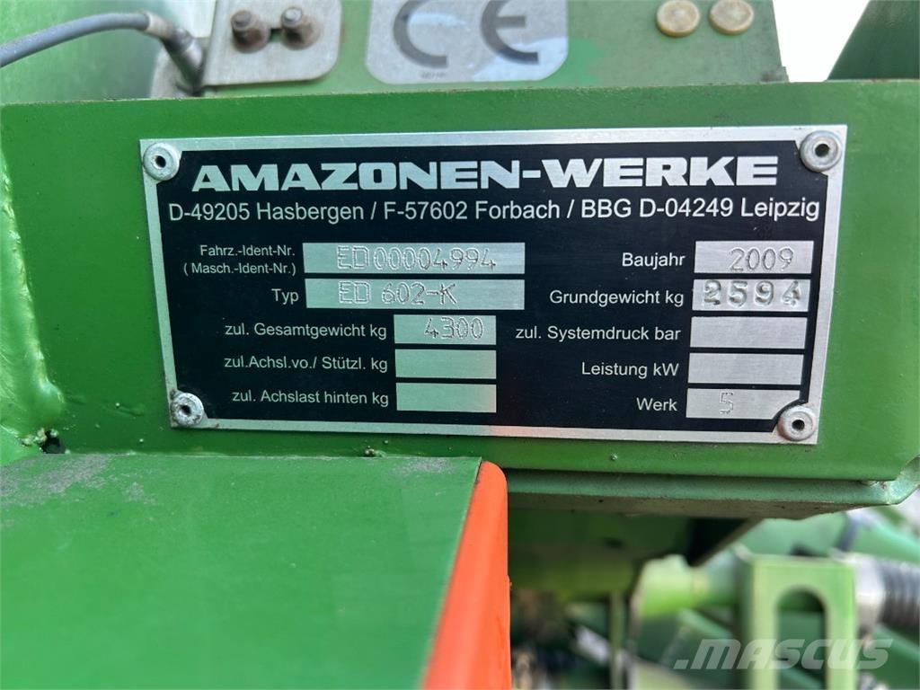 Amazone ED 602-K Semoir de précision