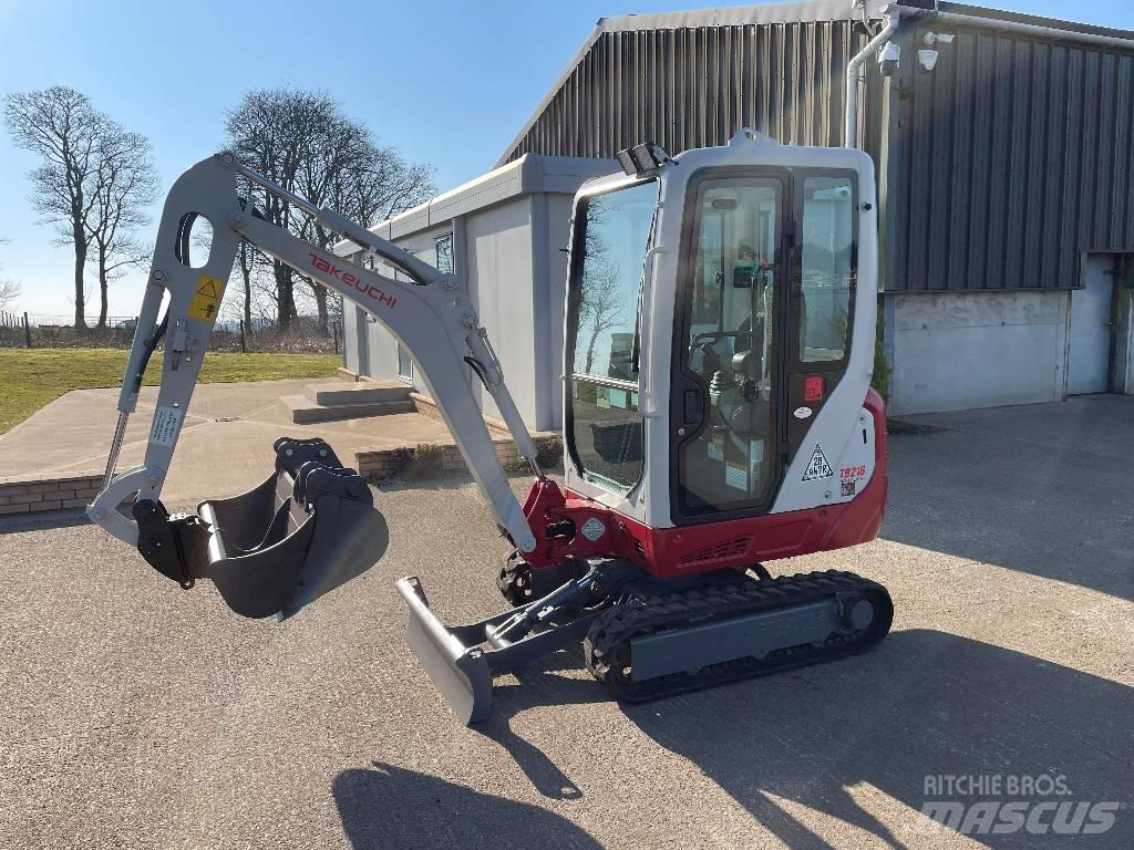 Takeuchi TB 216 Mini pelle < 7t