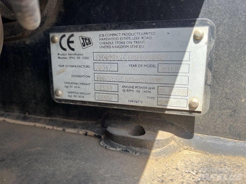 JCB 57C-1 Pelle sur chenilles