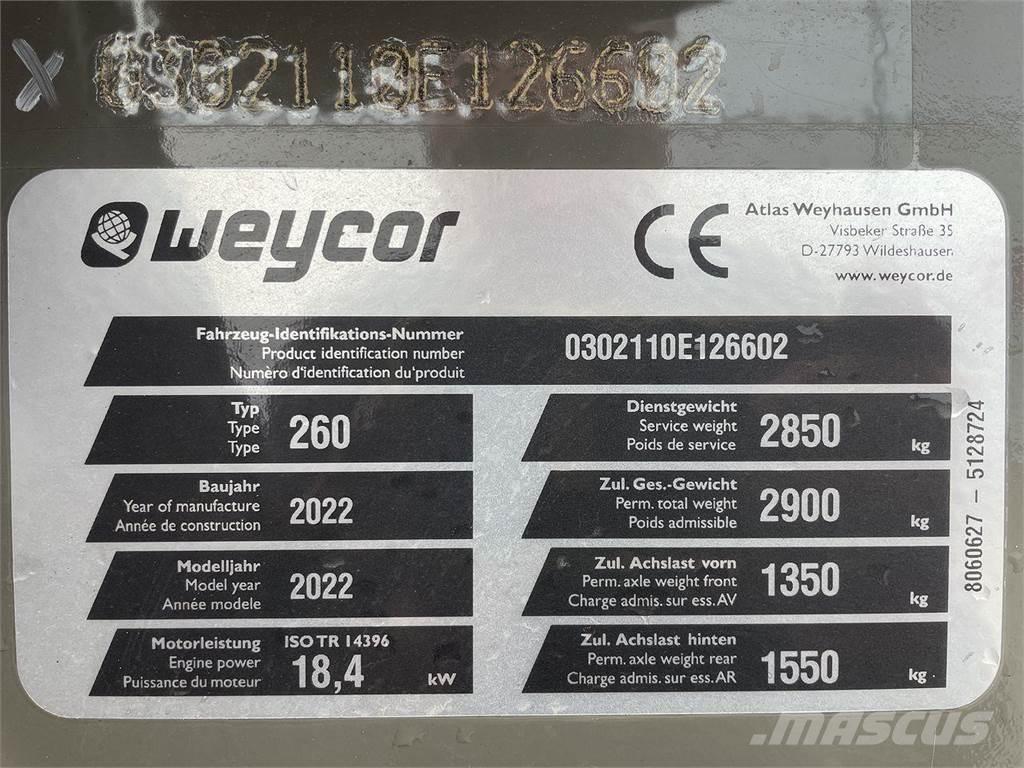 Weycor AW260 Mini compacteur