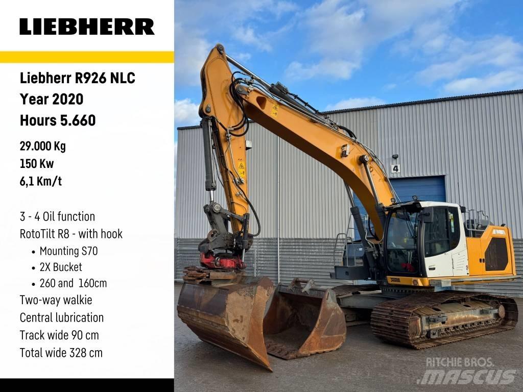 Liebherr R 926 Pelle sur chenilles