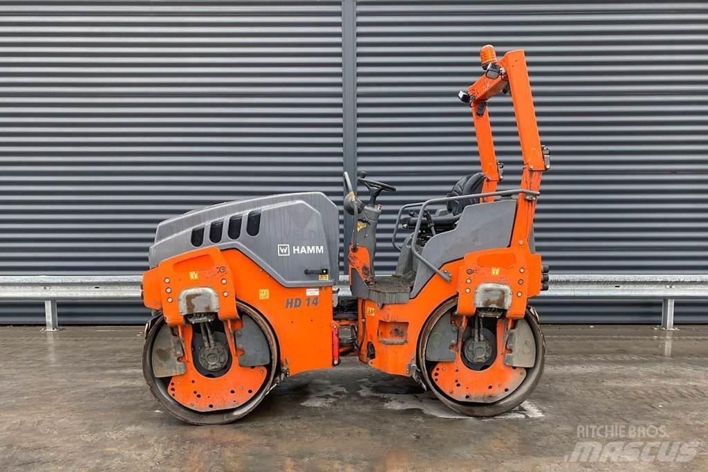 Hamm HD 14 VV Rouleaux tandem