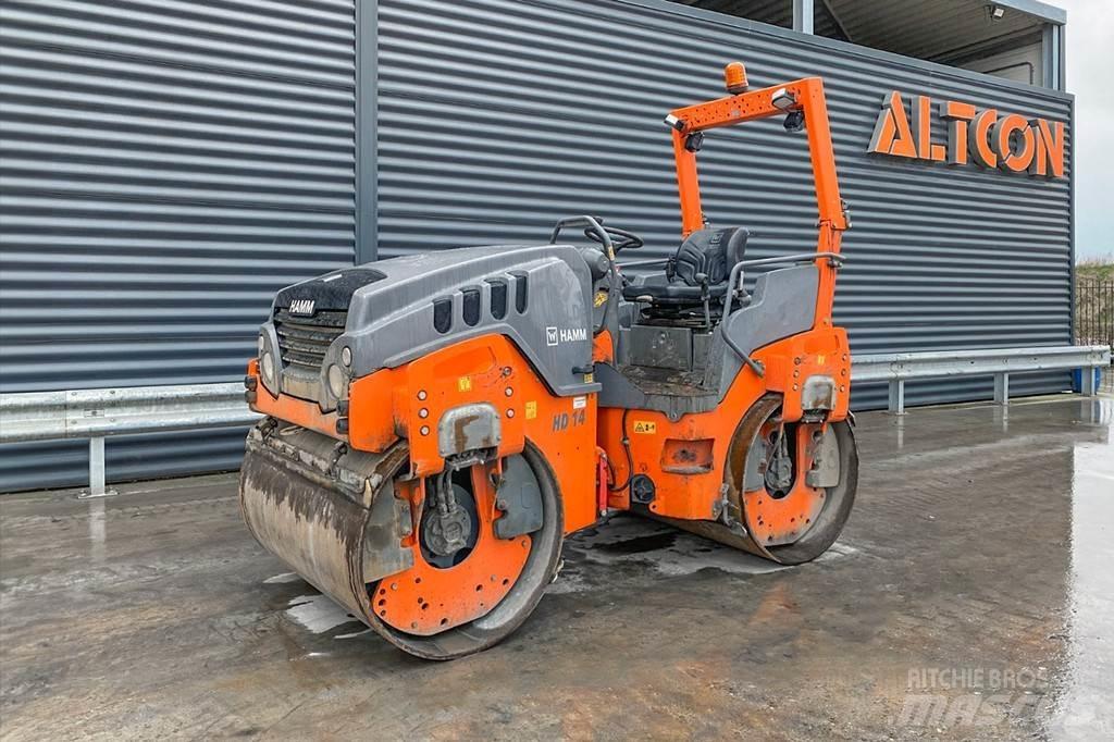 Hamm HD 14 VV Rouleaux tandem