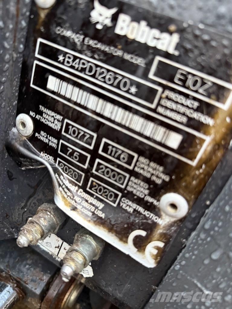 Bobcat E 10z Mini pelle < 7t