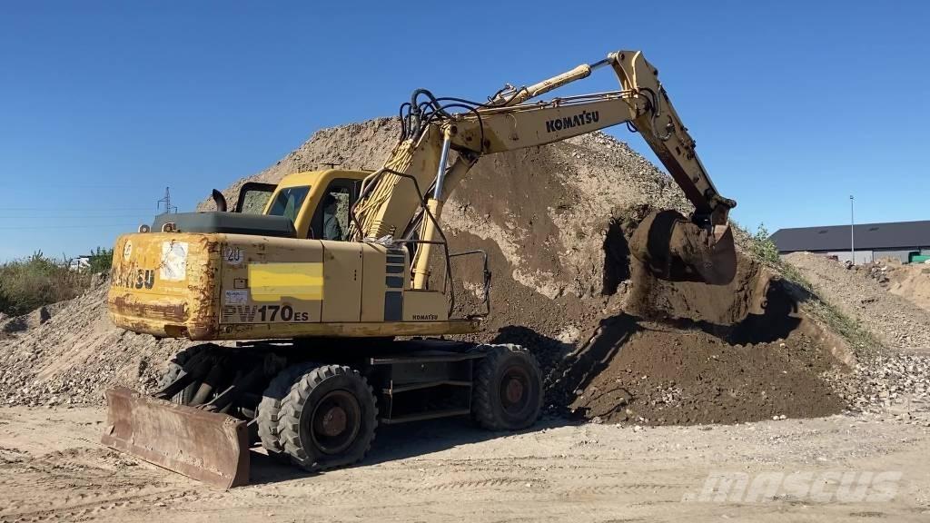 Komatsu PW 170-6 Pelle sur pneus