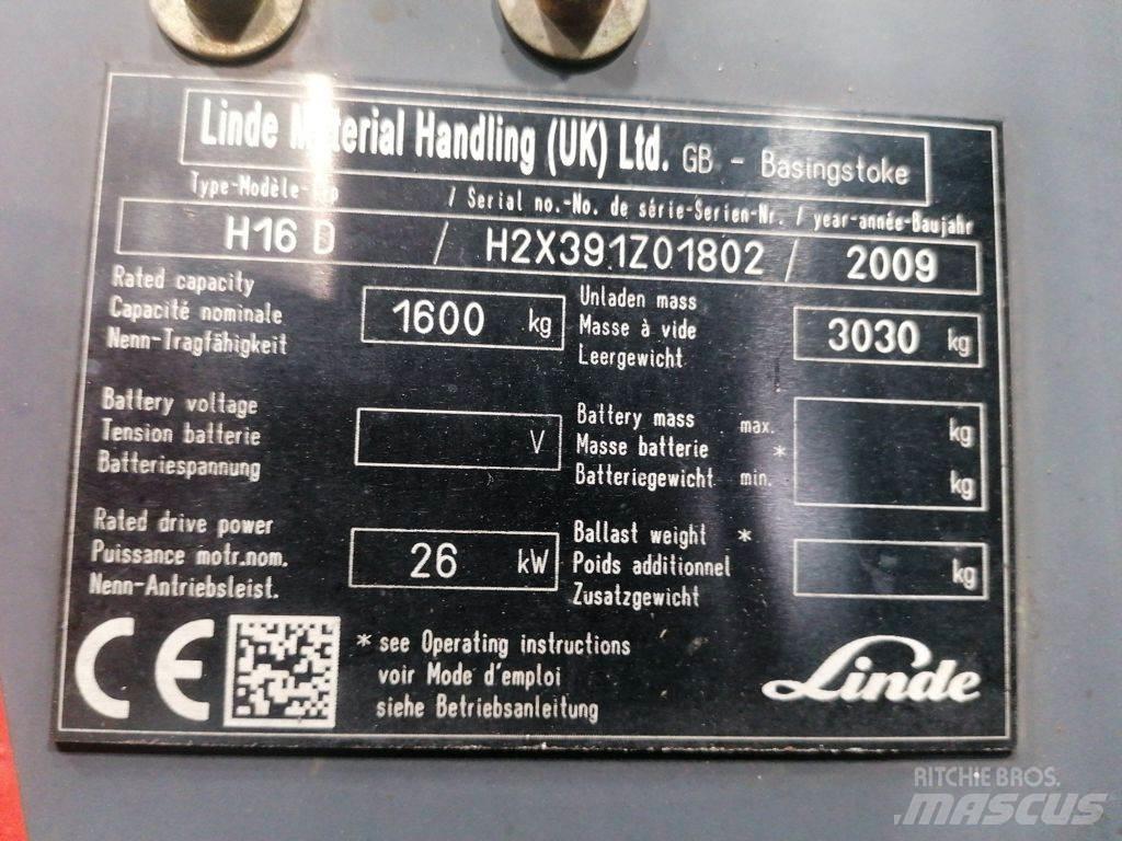 Linde H16D Chariots diesel