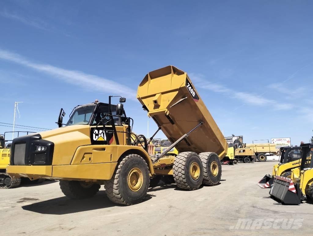 CAT 740 B Tombereau articulé