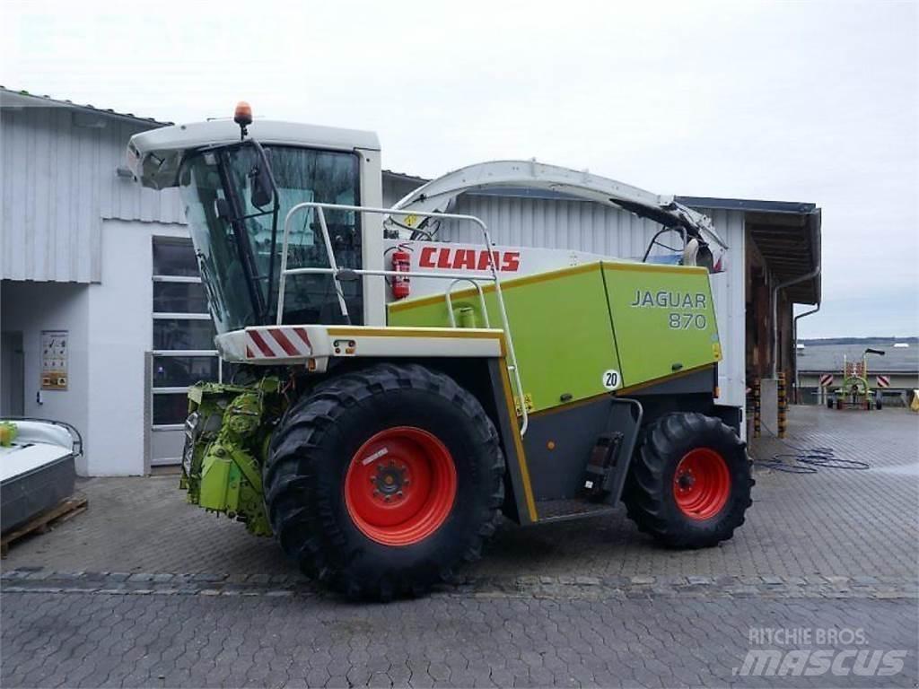 CLAAS jaguar 870 Ensileuse automotrice