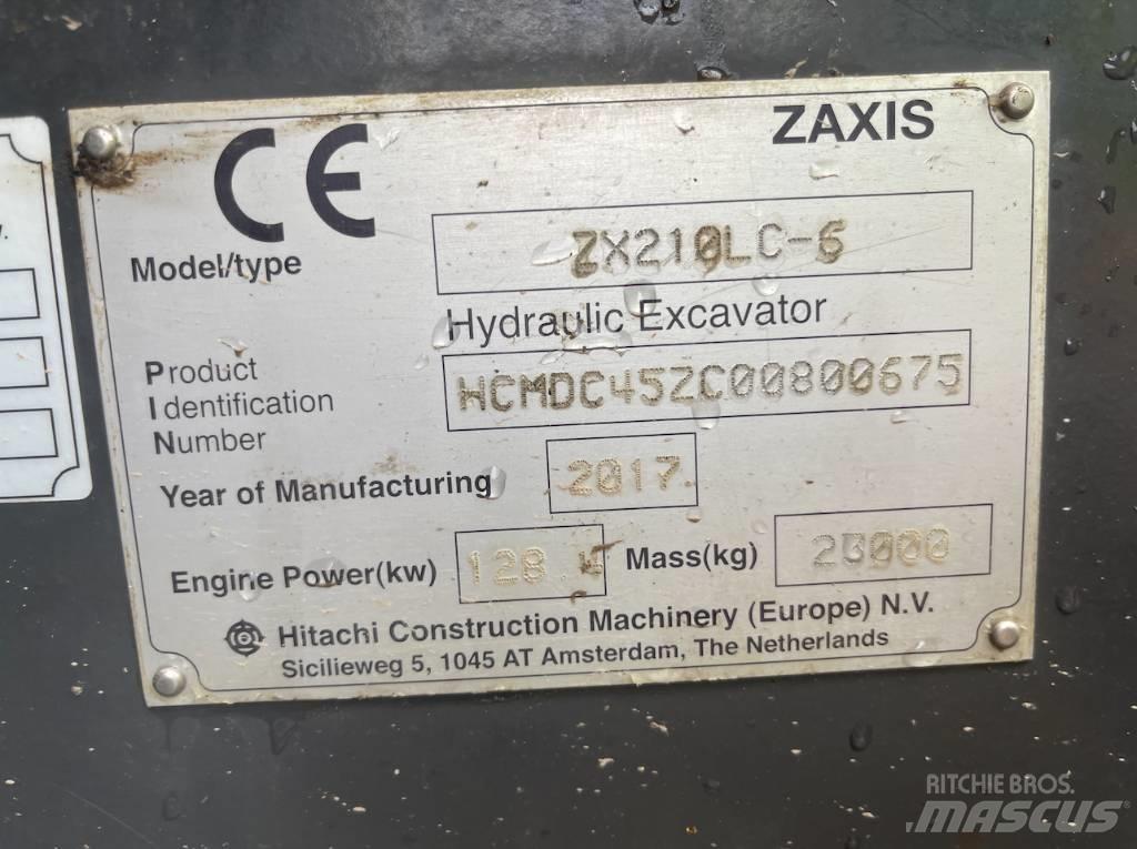 Hitachi ZX 210 LC-6 Pelle sur chenilles