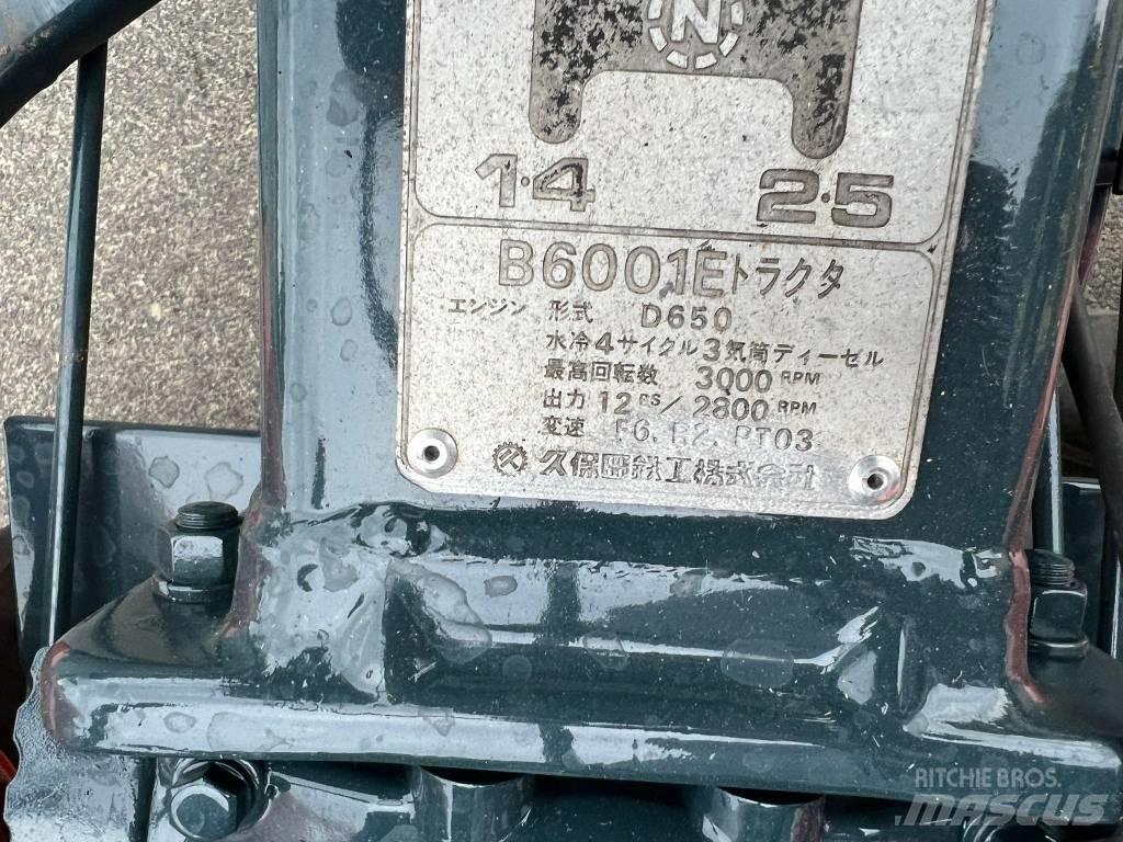 Kubota B 6001E Tracteur