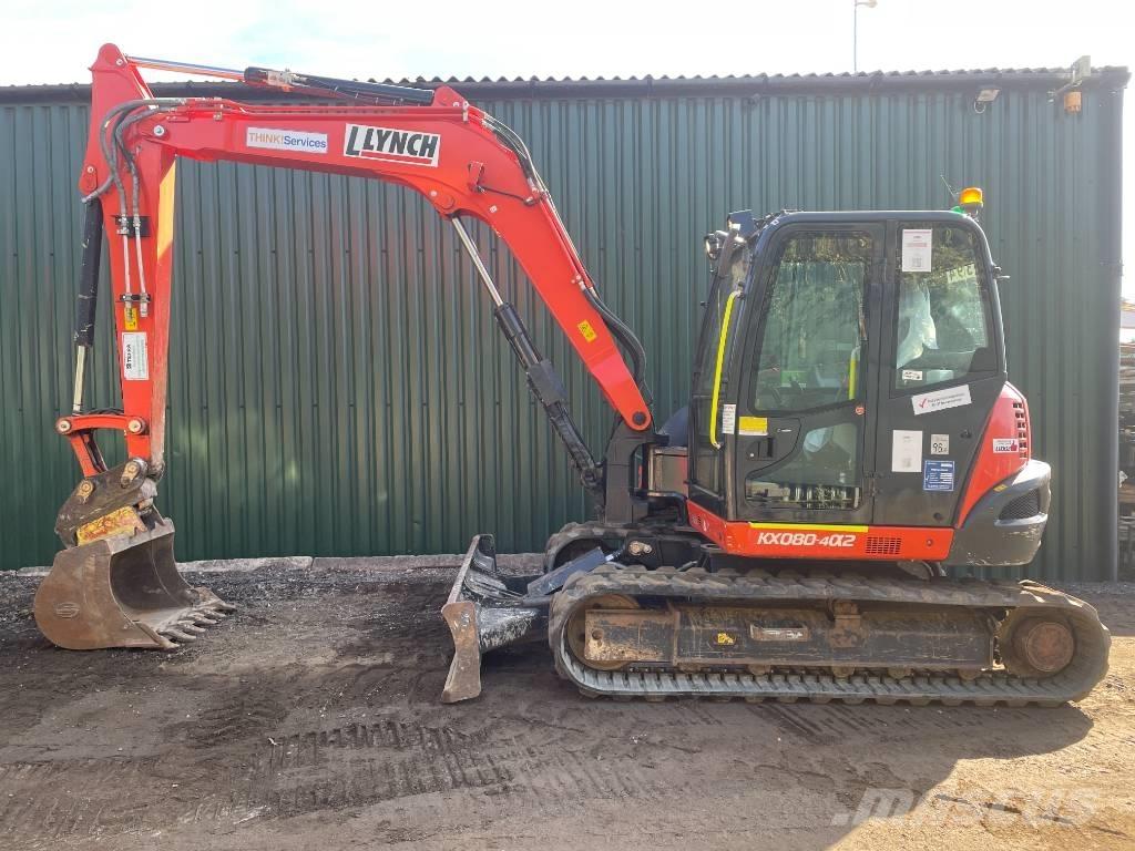 Kubota KX 080-4a2 Mini pelle 7t-12t