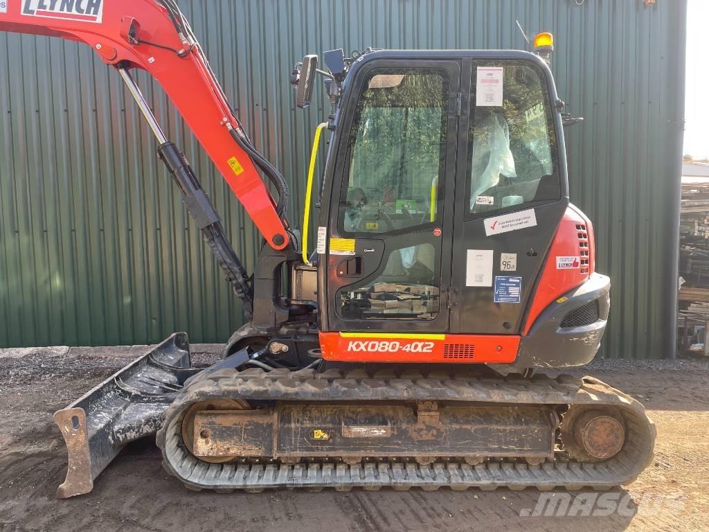 Kubota KX 080-4a2 Mini pelle 7t-12t