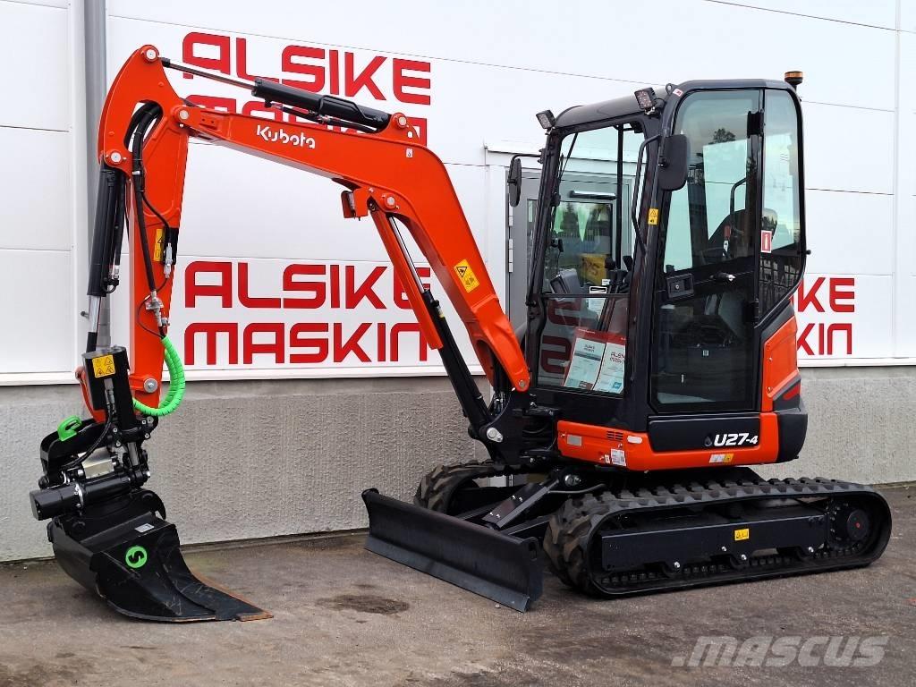Kubota U 27-4 Mini pelle < 7t