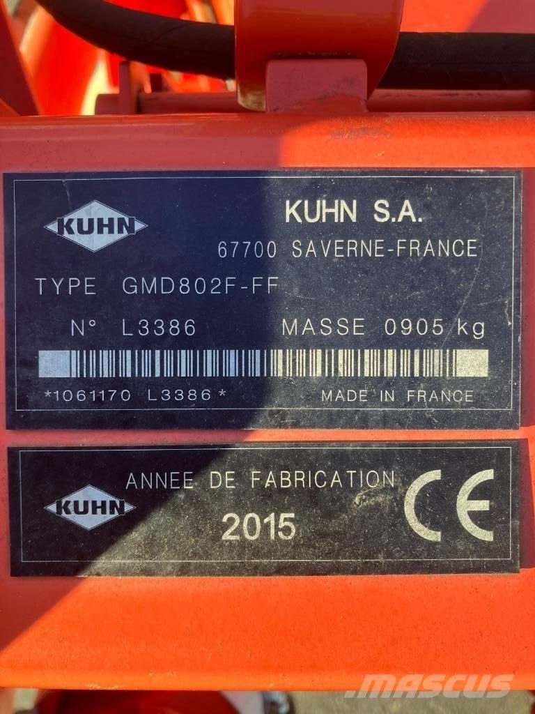 Kuhn GMD 802 F-FF Faucheuse