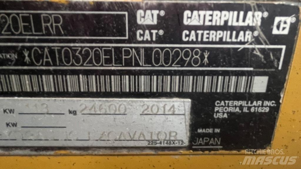 CAT 320 EL Pelle sur chenilles